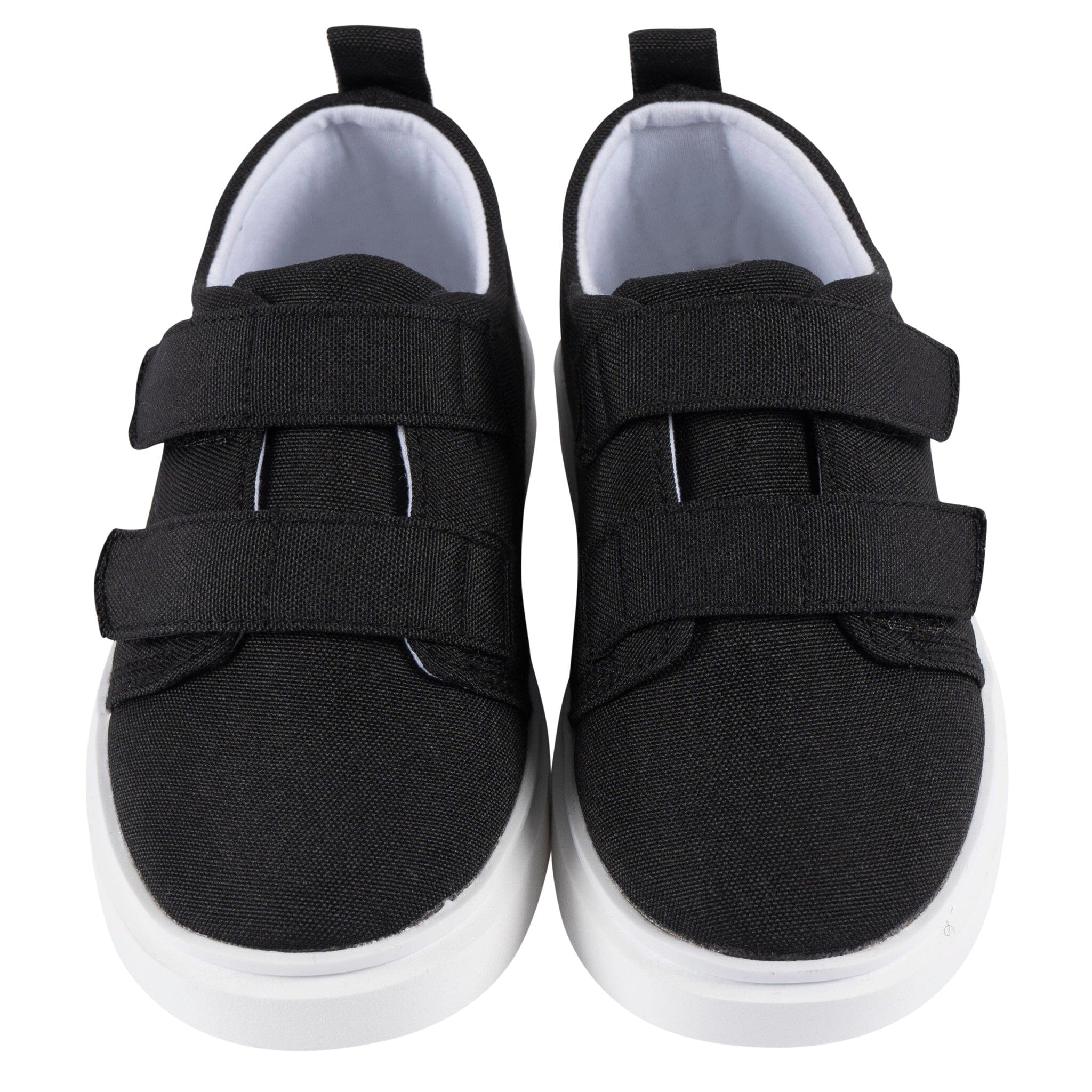 Infant & Toddler Neutral Black Strap Sneaker