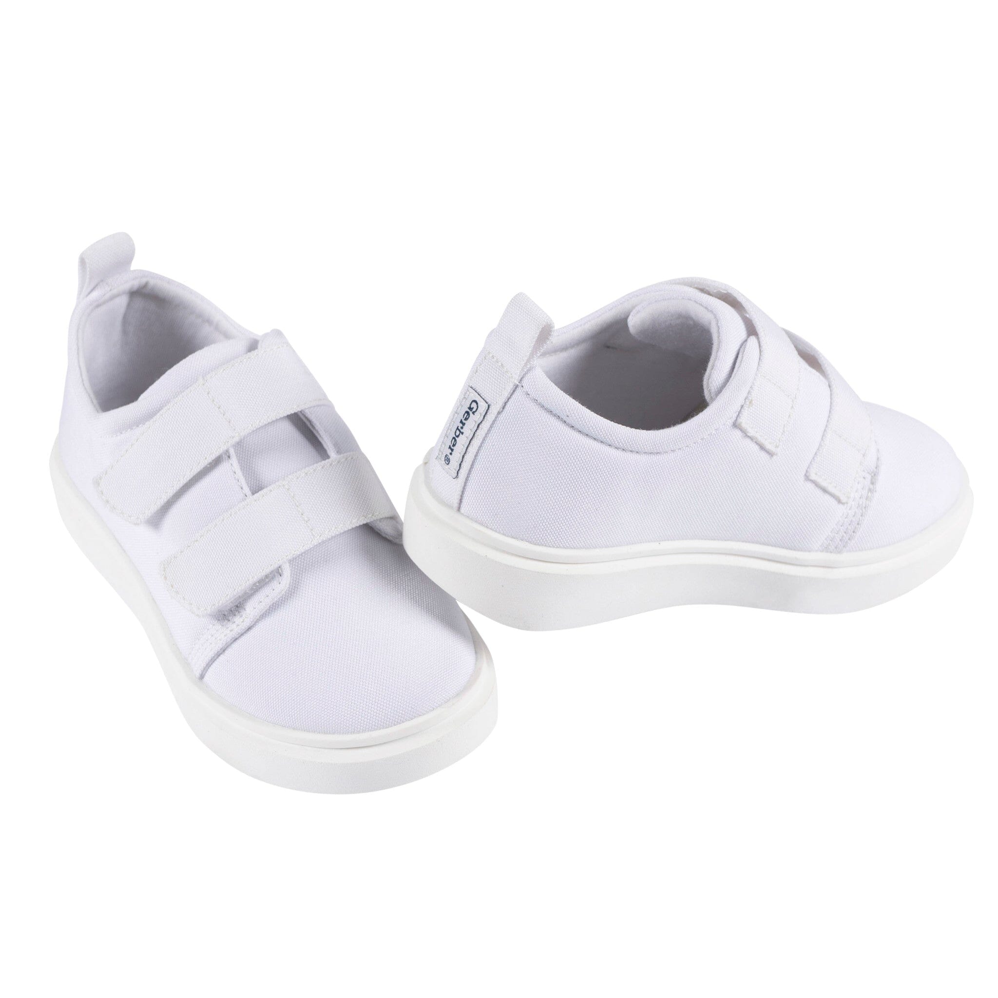 Infant & Toddler Neutral White Strap Sneaker