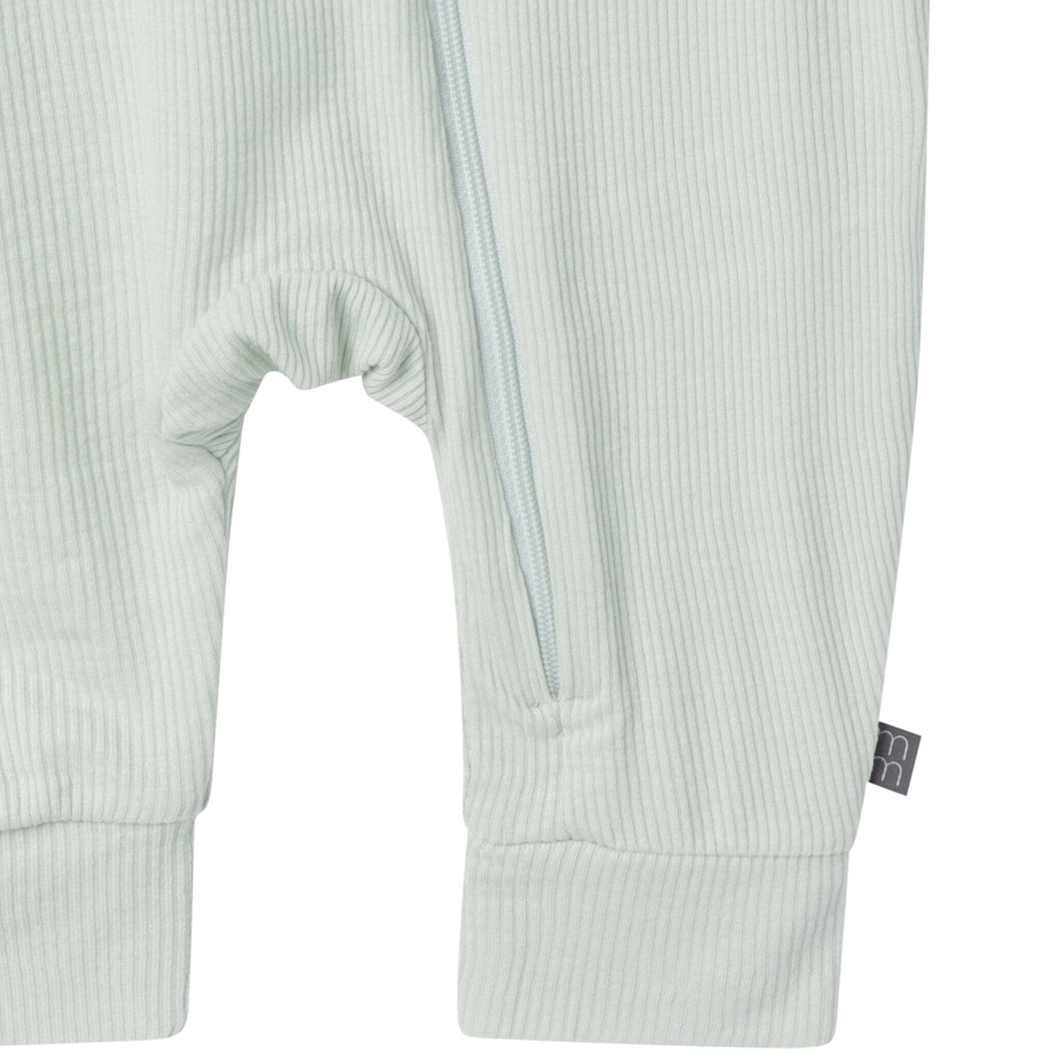 2-Pack Baby Boys Teal Fishing Zip Front Viscose Rompers